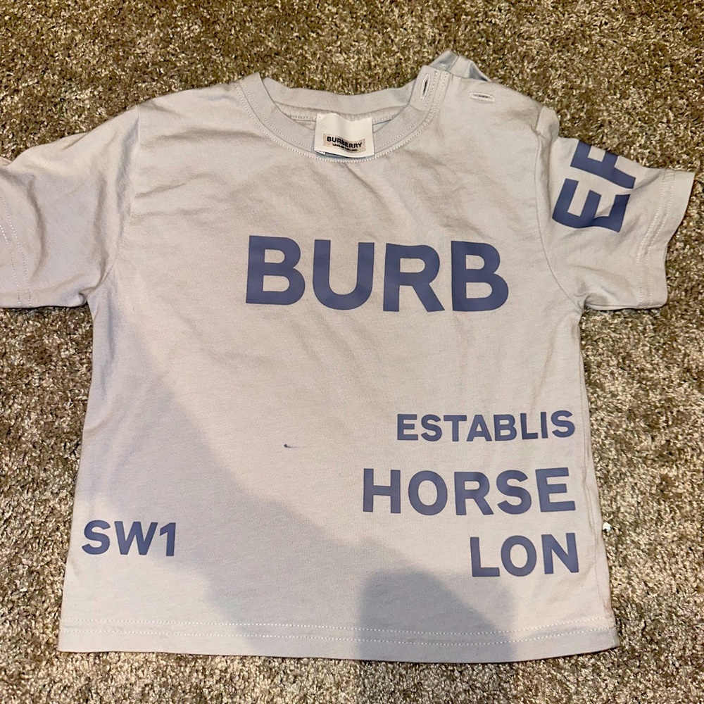 Burberry toddler shirt